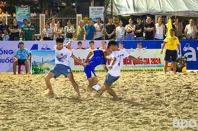Giải bóng đá bãi biển vô địch quốc gia năm 2024: Đội Đà Nẵng đoạt chức vô địch