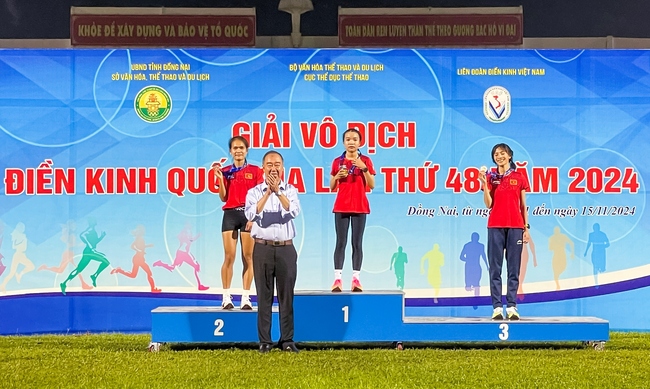 Giải Vô địch điền kinh quốc gia năm 2024: Đoàn Bình Định giành 1 HCB trong ngày thi đấu đầu tiên